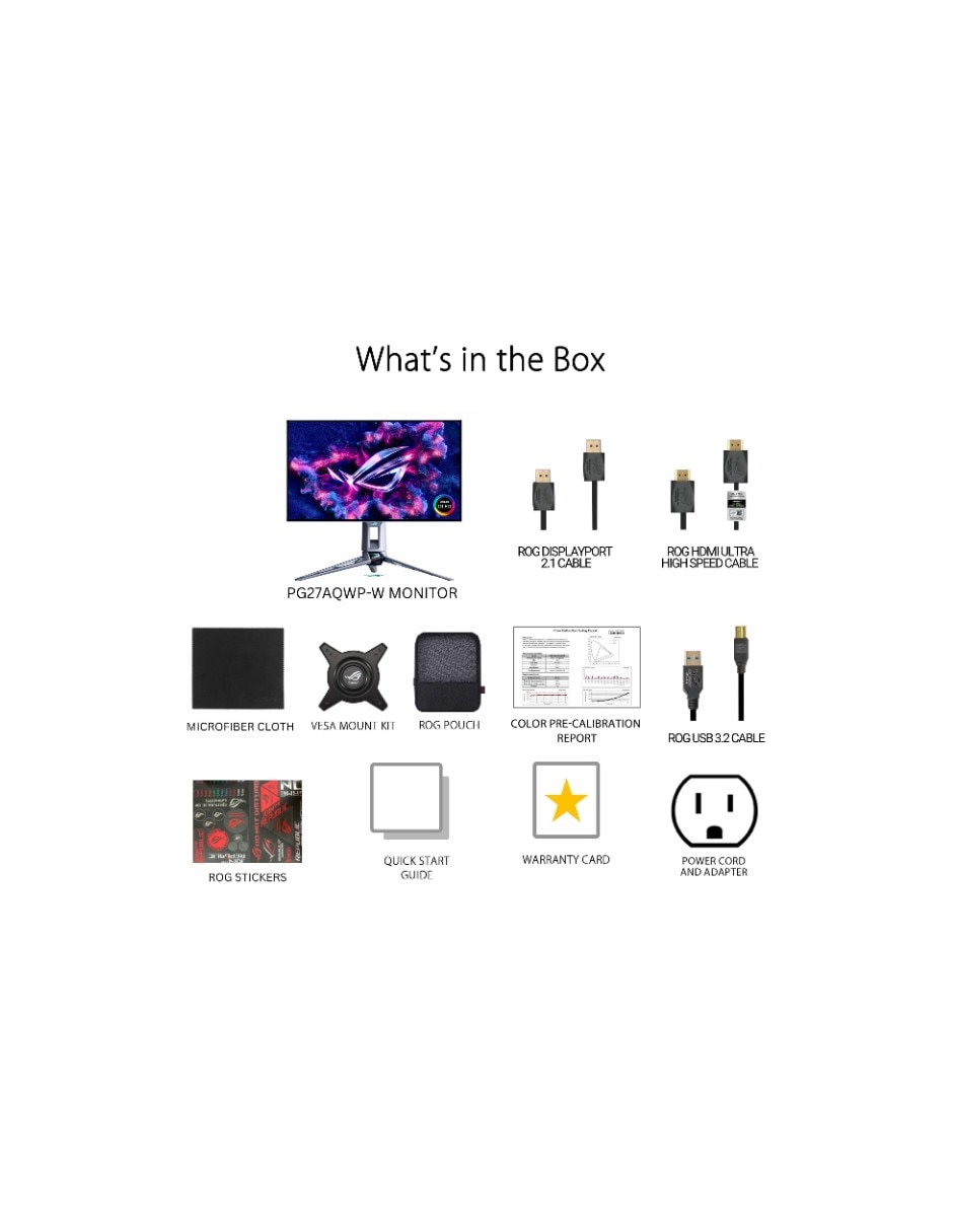 Monitor asus 90lm0cf2-b019b2 nanotexturizado qhd 27 pulgadas pg27aqwp-w